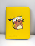 Yellow Mouse 9 Pocket Binder